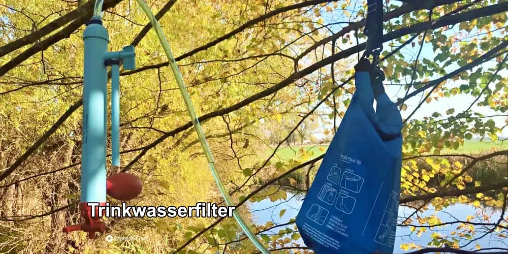 Wasserversorgung Outdoor mit einem guten Trinkwasserfilter